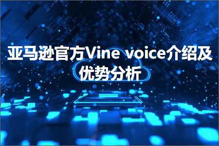 网站软文推广渠道 跨境电商知识:亚马逊官方Vinevoice介绍及优势分析